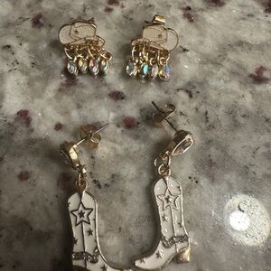 Kendra Scott x Target Bachelorette Cowgirl Earrings Bundle NEW